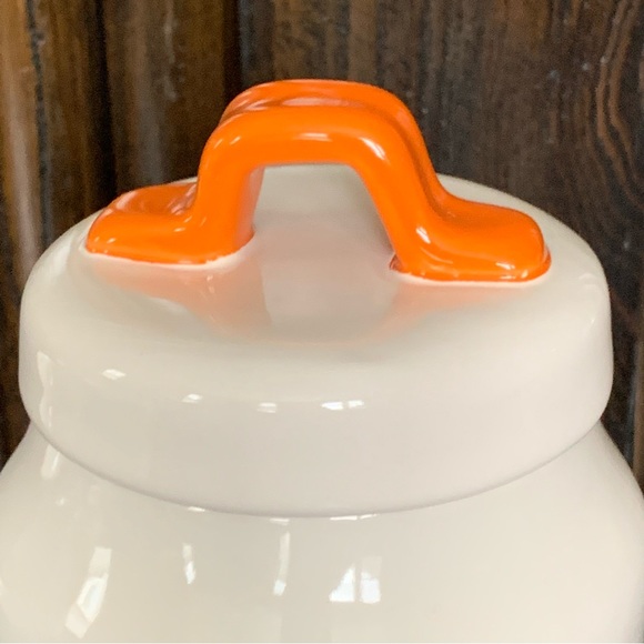 Rae Dunn POISON with Spiders Ceramic Halloween Canister - Picture 3 of 9